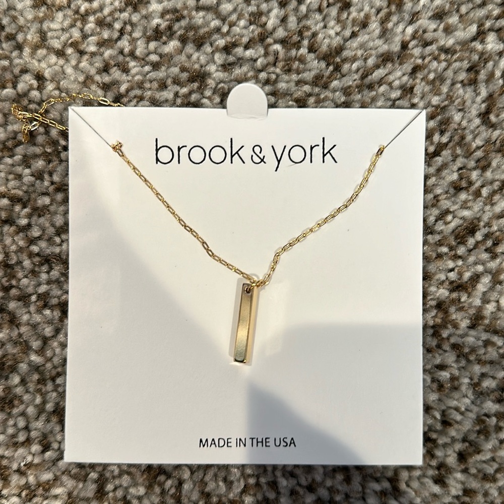 NWT brook and York necklace
